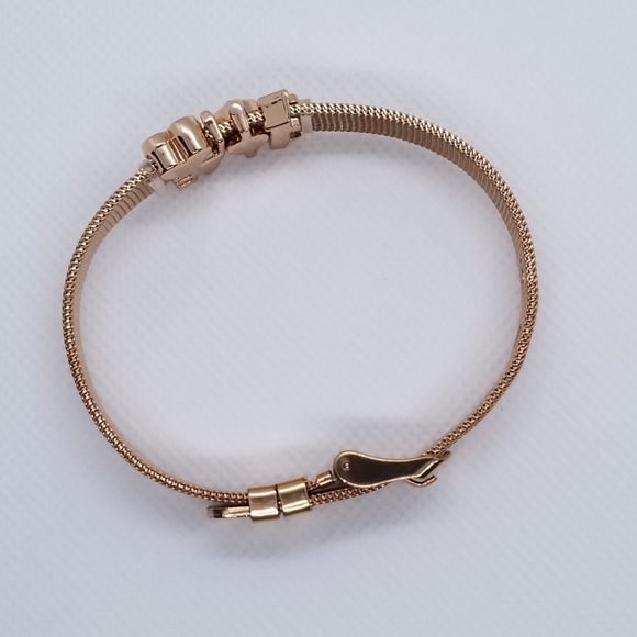 5⭐ rated 💗 Rose Gold Family Themed Charm Bracelet - Picture 3 of 6